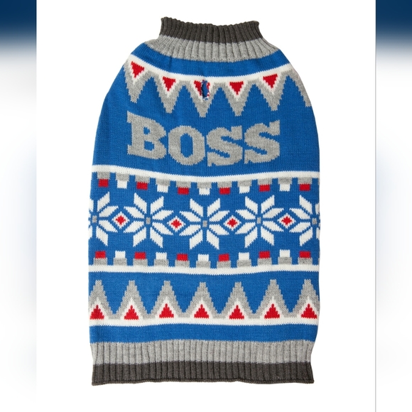 Vibrant Life Soft Knit "Boss" Sweater For Dog - Picture 1 of 5